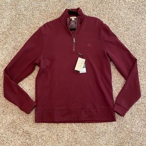 NWT Burberry Brit half zip